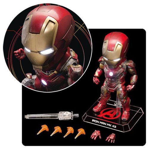 Avengers: Age of Ultron Battle-Damage Iron Man Mark 43 Egg Attack Action Figure - Previews Exclusive